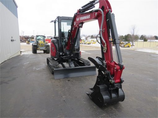 2022 YANMAR VIO35-6A FRONT LEFT VIEW