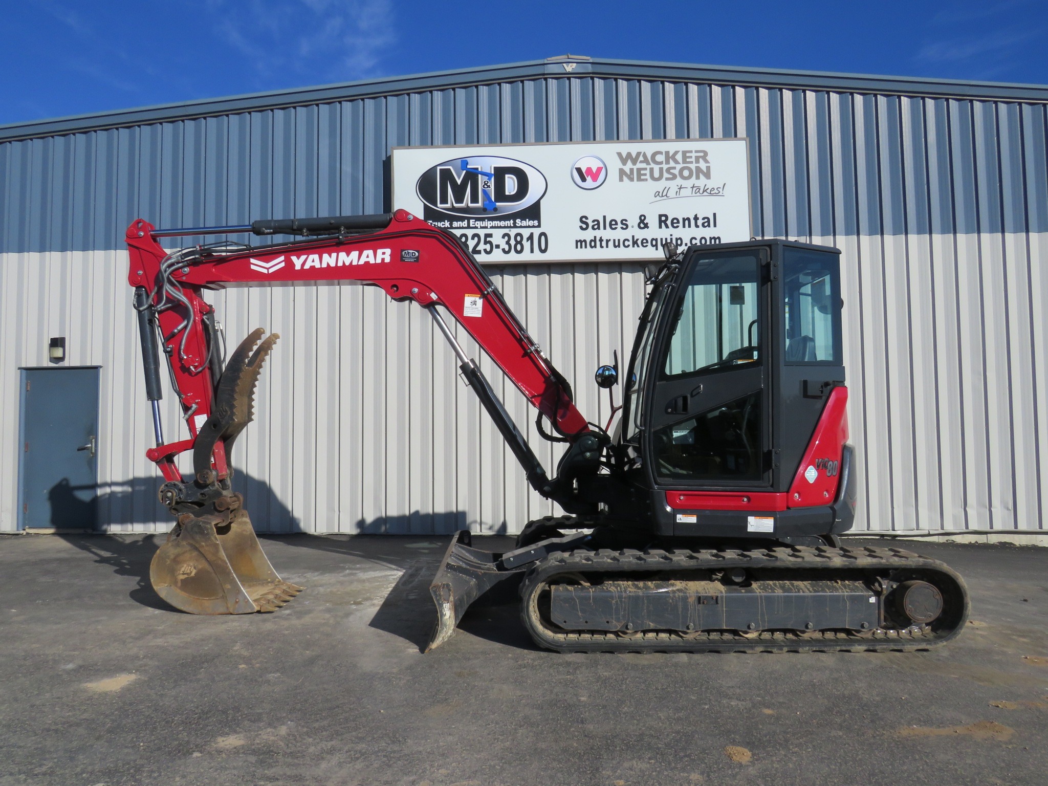 2020 YANMAR VIO80 698 - M & D Truck and Equipment Sales